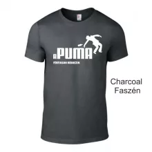 Vicces Póló - Apuma férfiasan bebaszik