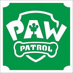 5x5 cm-es Csillámtetoválás sablon - Mancs őrjárat 203