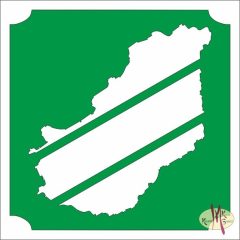 5x5 cm-es Csillám tetoválás sablon - Magyarország 228