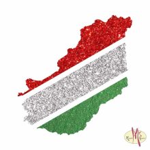 5x5 cm-es Csillám tetoválás sablon - Magyarország 228