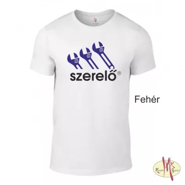 Kereknyakú Póló - Szerelő