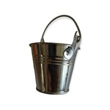 Dekorációs fém vödör, 7 cm több színben