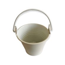 Dekorációs fém vödör, 7 cm több színben