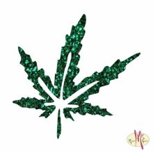 5x5 cm-es Csillám tetoválás sablon - Kender 284