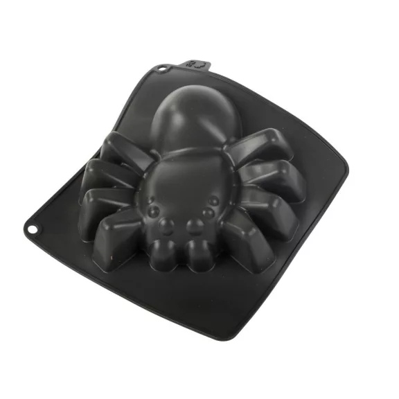 Halloween Pók Szilikon Sütőforma 18cm x 6cm