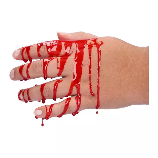Superstar sűrű, alvadó művér (Hell Red Thick Clotting) speciális effekt sminkhez, realisztikus sebek, vágások és Halloween smink készítéséhez
