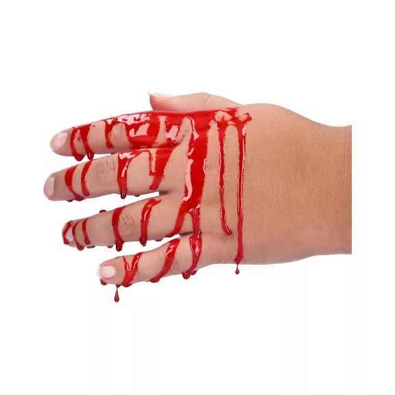 Superstar sűrű, alvadó művér (Hell Red Thick Clotting) speciális effekt sminkhez, realisztikus sebek, vágások és Halloween smink készítéséhez
