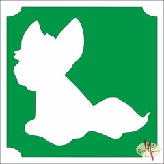 5x5 cm-es Csillám tetoválás sablon - Vuk 306