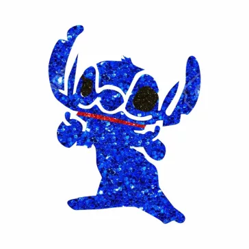 Stitch Csillámtetoválás sablon és matrica – Kreatív testfestés, csillámtetoválás