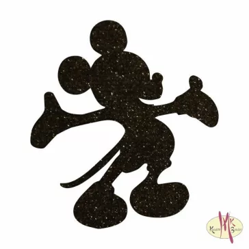 5x5 cm-es Csillám tetoválás sablon - Mickey egér 322