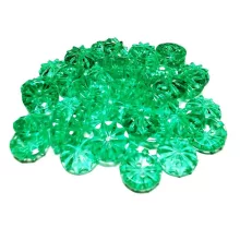 Kerek mintás műanyag gomb 12 mm 