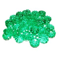 Kerek mintás műanyag gomb 12 mm 