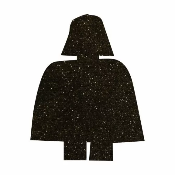 5x5 cm-es Csillám tetoválás sablon - Lego Darth Vader 338
