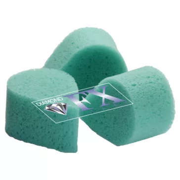 Diamond Fx Pofi arcfestő pillangó szivacs - zöld
