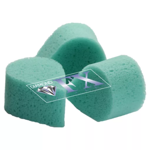 Diamond Fx Pofi arcfestő pillangó szivacs - zöld