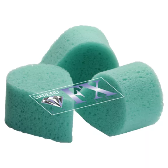 Diamond Fx Pofi arcfestő pillangó szivacs - zöld