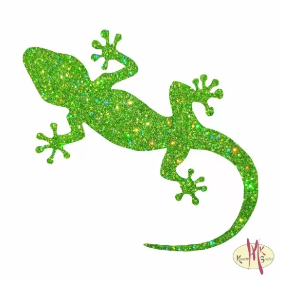 5x5 cm-es csillámtetoválás sablon - Gekko 366