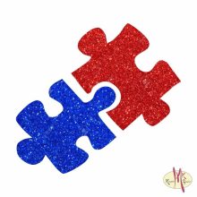 5x5 cm-es Csillámtetoválás sablon - Puzzle 394