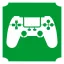 Csillámtetoválás sablon Kontroller motívum 399, gamer tetoválás, ideiglenes csillámtetoválás gyerekeknek, öntapadós, bőrbarát