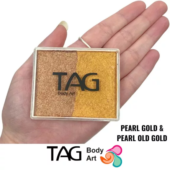 TAG csíkos arcfesték PEARL GOLD & PEARL OLD GOLD 50gr