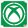 5x5 cm-es Csillámtetoválás sablon - XBOX 405