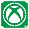 5x5 cm-es Csillámtetoválás sablon - XBOX 405