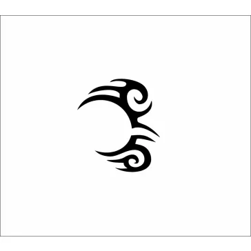 Festősablon, stencil - Tyson - Tribal