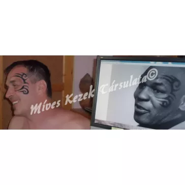 Festősablon, stencil - Tyson - Tribal