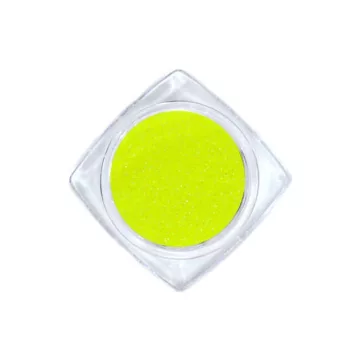 Cukorhatású uv neon csillámpor  sárga 510