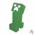 5x5 cm-es Csillámtetoválás sablon - Minecraft, Creeper 429