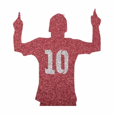 5x5 cm-es Csillámtetoválás sablon - Messi 433