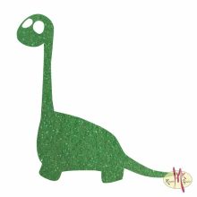 5x5 cm-es Csillámtetoválás sablon - Dino 435