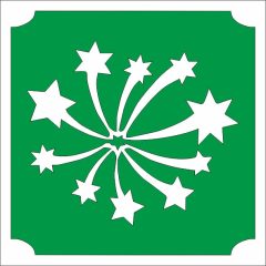 5x5 cm-es Csillámtetoválás sablon - Robogó motor 453