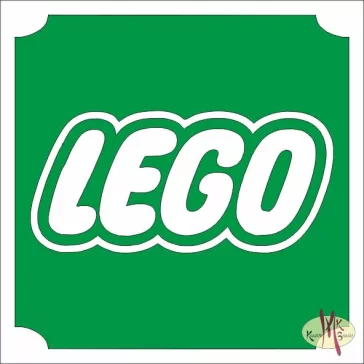 5x5 cm-es Csillám tetoválás sablon - Lego 456