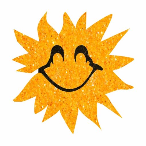 5x5 cm-es Csillám tetoválás sablon - Nap 460