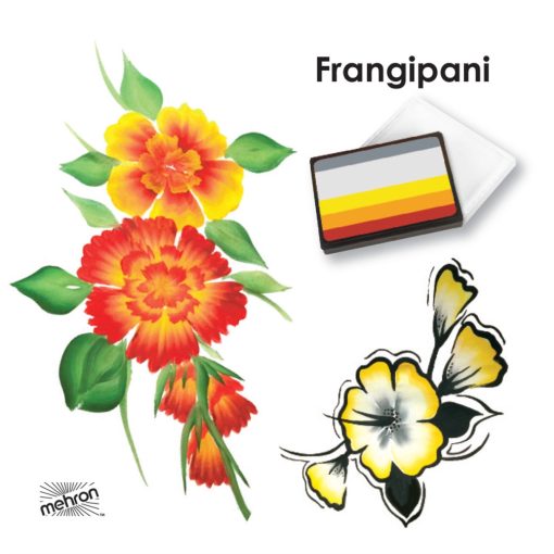 MEHRON PARADISE PRISMA csíkos arcfesték -  Frangipani 50g