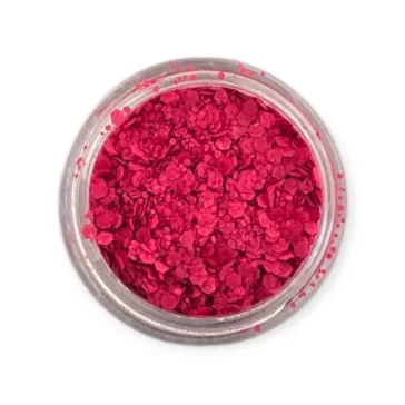 KiviArt Red Mixed Chunky UV csillám GSL153