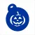 Arc és testfestő sablon - Halloween 3 minta 