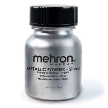 Mehron Metallic Powder - Silver 14gr