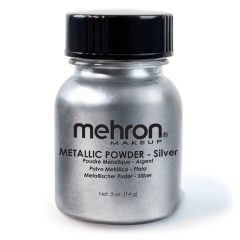 Mehron Metallic Powder - Silver 14gr