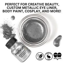 Mehron Metallic Powder - Silver 14gr