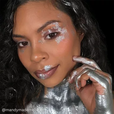 Mehron Metallic Powder - Silver 14gr