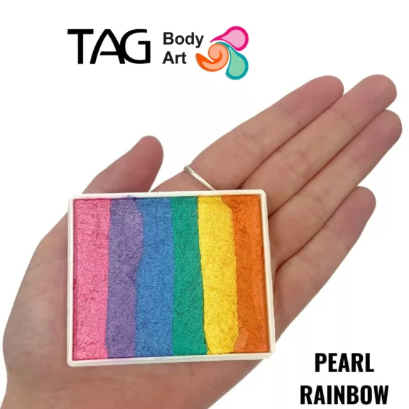 TAG csíkos arcfesték PEARL RAINBOW 50gr