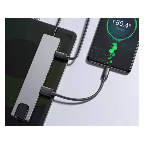 8 az 1-ben USB-C HUB Adapter