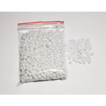 Kásagyöngy - átlátszó 20g narancs 2 mm
