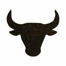 Csillámtetoválás sablon - Bika 477