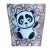 Arcfestés sablon, stencil - Panda maci