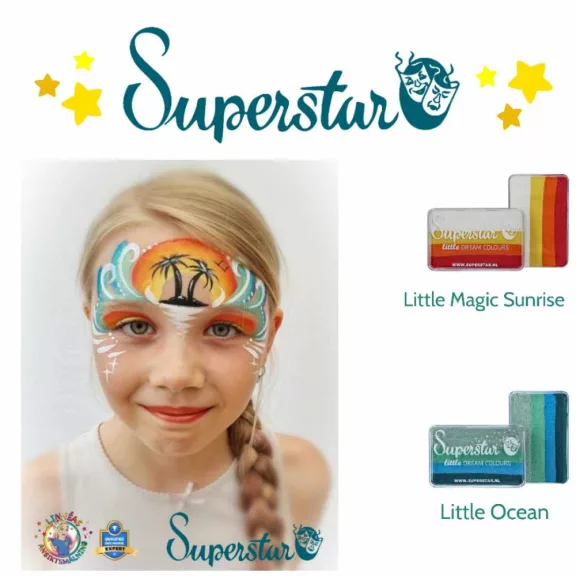 Superstar Little Ocean csíkos arcfesték 30gr