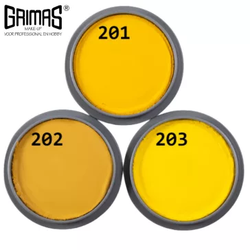 Grimas Yellow Pure arcfesték 2,5 ml 201