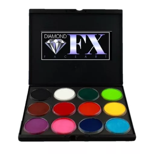 DiamondFX arcfesték tároló doboz 12x 30gr
